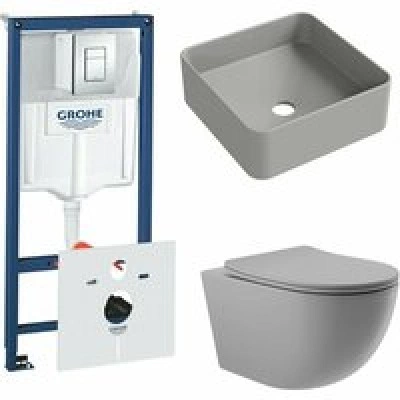 Комплект инсталляции GROHE Rapid SL 38775001 с унитазом Aqueduto OVO0130 и раковиной Aqueduto ESPIRAL ESP0330 (NW0358) Комплект инсталляции GROHE Rapid SL 38775001 с унитазом Aqueduto OVO0130 и раковиной Aqueduto ESPIRAL ESP0330 (NW0358)
