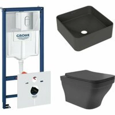 Комплект инсталляции GROHE Rapid SL NW0145/S с унитазом Aqueduto ESTETA EST0140 и раковиной Aqueduto ESPIRAL ESP0340 (NW0373) Комплект инсталляции GROHE Rapid SL NW0145/S с унитазом Aqueduto ESTETA EST0140 и раковиной Aqueduto ESPIRAL ESP0340 (NW0373)
