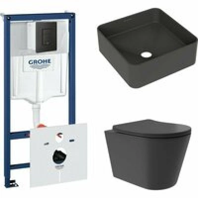 Комплект инсталляции GROHE Solido 38811KF0 с унитазом Aqueduto CONE Plus CONT0240 и раковиной Aqueduto ESPIRAL ESP0340 (NW0375) Комплект инсталляции GROHE Solido 38811KF0 с унитазом Aqueduto CONE Plus CONT0240 и раковиной Aqueduto ESPIRAL ESP0340 (NW0375)