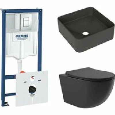 Комплект инсталляции GROHE Rapid SL 38775001 с унитазом Aqueduto OVO OVO0140 и раковиной Aqueduto ESPIRAL ESP0340 (NW0382) Комплект инсталляции GROHE Rapid SL 38775001 с унитазом Aqueduto OVO OVO0140 и раковиной Aqueduto ESPIRAL ESP0340 (NW0382)