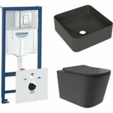 Комплект инсталляции GROHE Rapid SL 38775001 с унитазом Aqueduto MACIO Plus MACТ0240 и раковиной Aqueduto ESPIRAL ESP0340 (NW0394)