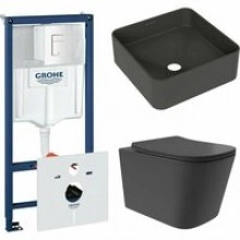 Комплект инсталляции GROHE Rapid SL 38772SH0 с унитазом Aqueduto MACIO Plus MACТ0240 и раковиной Aqueduto ESPIRAL ESP0340 (NW0396)