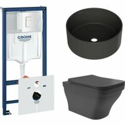 Комплект инсталляции GROHE Rapid SL 38772SH0 с унитазом Aqueduto ESTETA EST0140 и раковиной Aqueduto ESPIRAL D400 ESP0140 (NW0412) Комплект инсталляции GROHE Rapid SL 38772SH0 с унитазом Aqueduto ESTETA EST0140 и раковиной Aqueduto ESPIRAL D400 ESP0140 (NW0412)