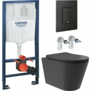 Комплект инсталляции GROHE Solido 38811KF0 с унитазом Aqueduto CONE Plus CONT0240 и раковиной Aqueduto ESPIRAL D400 ESP0140 (NW0415) Комплект инсталляции GROHE Solido 38811KF0 с унитазом Aqueduto CONE Plus CONT0240 и раковиной Aqueduto ESPIRAL D400 ESP0140 (NW0415)