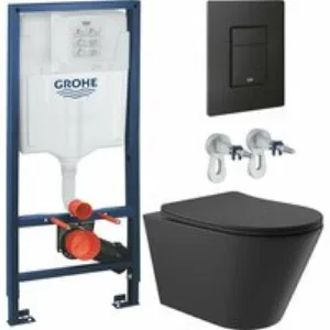 Комплект инсталляции GROHE Solido 38811KF0 с унитазом Aqueduto CONE CON0140 и раковиной Aqueduto ESPIRAL D400 ESP0140 (NW0431) Комплект инсталляции GROHE Solido 38811KF0 с унитазом Aqueduto CONE CON0140 и раковиной Aqueduto ESPIRAL D400 ESP0140 (NW0431)