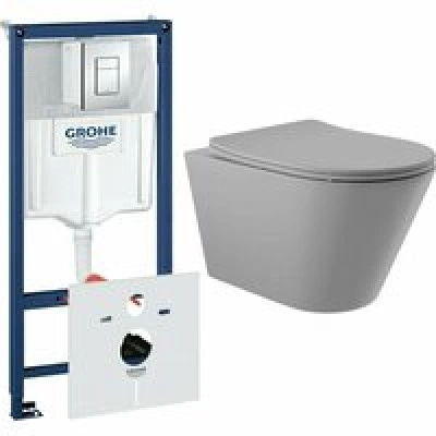 Комплект инсталляции GROHE Rapid SL 38775001 с унитазом Aqueduto CONE CON0130 и раковиной Aqueduto ESPIRAL ESP0230 (NW0446) Комплект инсталляции GROHE Rapid SL 38775001 с унитазом Aqueduto CONE CON0130 и раковиной Aqueduto ESPIRAL ESP0230 (NW0446)