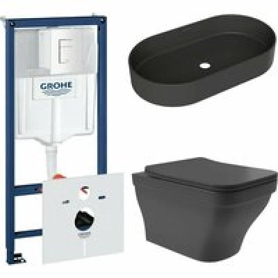 Комплект инсталляции GROHE Rapid SL 38772SH0 с унитазом Aqueduto ESTETA EST0140 и раковиной Aqueduto ESPIRAL ESP0240 (NW0452) Комплект инсталляции GROHE Rapid SL 38772SH0 с унитазом Aqueduto ESTETA EST0140 и раковиной Aqueduto ESPIRAL ESP0240 (NW0452)