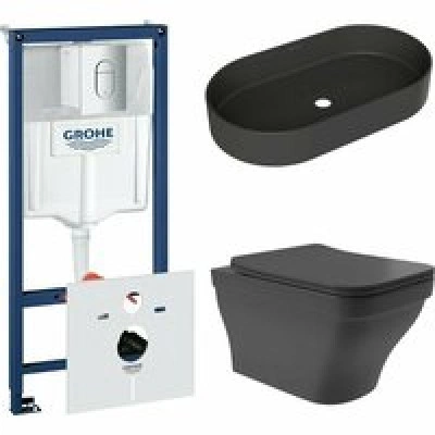 Комплект инсталляции GROHE Rapid SL NW0145/S с унитазом Aqueduto ESTETA EST0140 и раковиной Aqueduto ESPIRAL ESP0240 (NW0453) Комплект инсталляции GROHE Rapid SL NW0145/S с унитазом Aqueduto ESTETA EST0140 и раковиной Aqueduto ESPIRAL ESP0240 (NW0453)