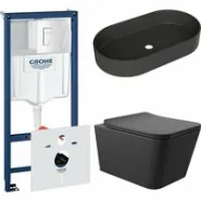 Комплект инсталляции GROHE Rapid SL 38772SH0 с унитазом Aqueduto MACIO MAC0140 и раковиной Aqueduto ESPIRAL ESP0240 (NW0468)