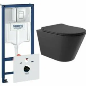 Комплект инсталляции GROHE Rapid SL 38775001 с унитазом Aqueduto CONE CON0140 и раковиной Aqueduto ESPIRAL ESP0240 (NW0470) Комплект инсталляции GROHE Rapid SL 38775001 с унитазом Aqueduto CONE CON0140 и раковиной Aqueduto ESPIRAL ESP0240 (NW0470)