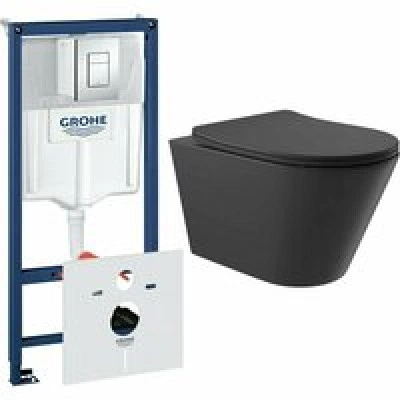 Комплект инсталляции GROHE Rapid SL 38775001 с унитазом Aqueduto CONE CON0140 и раковиной Aqueduto ESPIRAL ESP0240 (NW0470) Комплект инсталляции GROHE Rapid SL 38775001 с унитазом Aqueduto CONE CON0140 и раковиной Aqueduto ESPIRAL ESP0240 (NW0470)