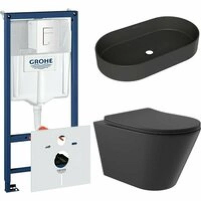 Комплект инсталляции GROHE Rapid SL 38772SH0 с унитазом Aqueduto CONE CON0140 и раковиной Aqueduto ESPIRAL ESP0240 (NW0472) Комплект инсталляции GROHE Rapid SL 38772SH0 с унитазом Aqueduto CONE CON0140 и раковиной Aqueduto ESPIRAL ESP0240 (NW0472)