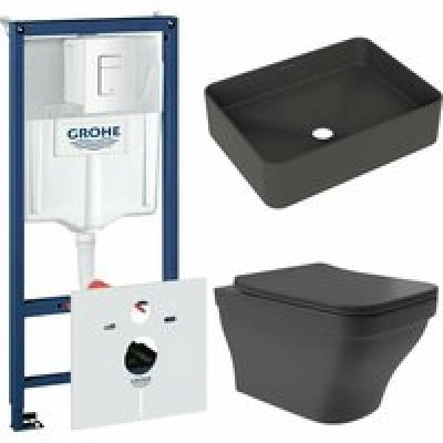 Комплект инсталляции GROHE Rapid SL 38772SH0 с унитазом Aqueduto ESTETA EST0140 и раковиной Aqueduto ESPIRAL ESP0440 (NW0492) Комплект инсталляции GROHE Rapid SL 38772SH0 с унитазом Aqueduto ESTETA EST0140 и раковиной Aqueduto ESPIRAL ESP0440 (NW0492)