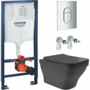 Комплект инсталляции GROHE Rapid SL NW0145/S с унитазом Aqueduto ESTETA EST0140 и раковиной Aqueduto ESPIRAL ESP0440 (NW0493) Комплект инсталляции GROHE Rapid SL NW0145/S с унитазом Aqueduto ESTETA EST0140 и раковиной Aqueduto ESPIRAL ESP0440 (NW0493)