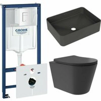 Комплект инсталляции GROHE Rapid SL 38772SH0 с унитазом Aqueduto CONE Plus CONT0240 и раковиной Aqueduto ESPIRAL ESP0440 (NW0496) Комплект инсталляции GROHE Rapid SL 38772SH0 с унитазом Aqueduto CONE Plus CONT0240 и раковиной Aqueduto ESPIRAL ESP0440 (NW0496)