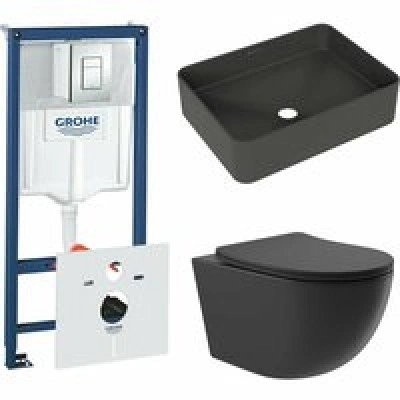 Комплект инсталляции GROHE Rapid SL 38775001 с унитазом Aqueduto OVO OVO0140 и раковиной Aqueduto ESPIRAL ESP0440 (NW0502) Комплект инсталляции GROHE Rapid SL 38775001 с унитазом Aqueduto OVO OVO0140 и раковиной Aqueduto ESPIRAL ESP0440 (NW0502)