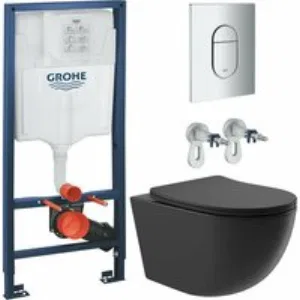 Комплект инсталляции GROHE Rapid SL NW0145/S с унитазом Aqueduto OVO OVO0140 и раковиной Aqueduto ESPIRAL ESP0440 (NW0505) Комплект инсталляции GROHE Rapid SL NW0145/S с унитазом Aqueduto OVO OVO0140 и раковиной Aqueduto ESPIRAL ESP0440 (NW0505)
