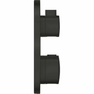 Внешняя часть термостата для душа GROHE Grohtherm с переключателем на 1 положение, матовый чёрный (1022122430) Внешняя часть термостата для душа GROHE Grohtherm с переключателем на 1 положение, матовый чёрный (1022122430)