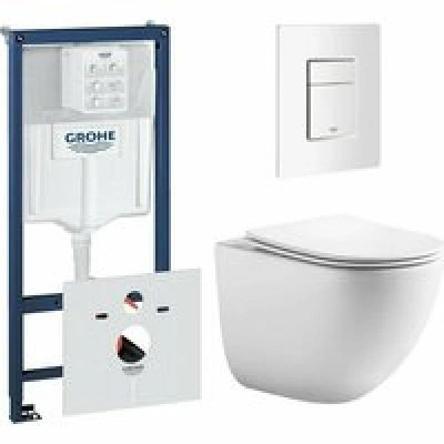 Комплект инсталляции GROHE 38772SH0 с унитазом Aquatek ГЕЛИОС и сиденьем с микролифтом (NW0533) Комплект инсталляции GROHE 38772SH0 с унитазом Aquatek ГЕЛИОС и сиденьем с микролифтом (NW0533)