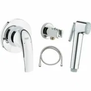 Набор для гигиенического душа, GROHE BauCurve, хром (129185)