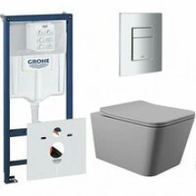 Комплект инсталляции GROHE Rapid SL 38775001 с унитазом Aqueduto MACIO MACT2130 и сиденьем с микролифтом (NW0541)