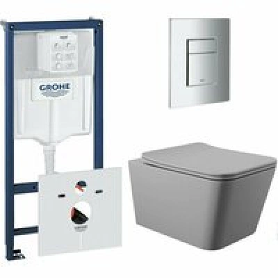 Комплект инсталляции GROHE Rapid SL 38775001 с унитазом Aqueduto MACIO MACT2130 и сиденьем с микролифтом (NW0541) Комплект инсталляции GROHE Rapid SL 38775001 с унитазом Aqueduto MACIO MACT2130 и сиденьем с микролифтом (NW0541)