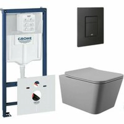 Комплект инсталляции GROHE Solido 38811KF0 с унитазом Aqueduto MACIO MACT2130 и сиденьем с микролифтом (NW0547) Комплект инсталляции GROHE Solido 38811KF0 с унитазом Aqueduto MACIO MACT2130 и сиденьем с микролифтом (NW0547)