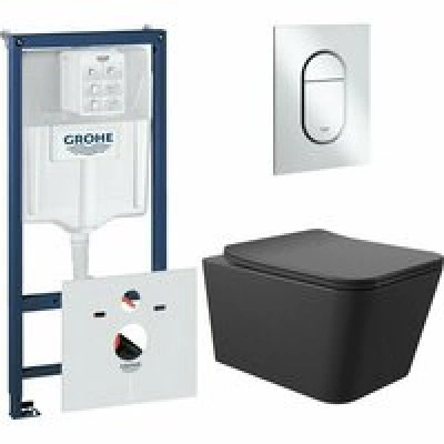 Комплект инсталляции GROHE Rapid SL 3 в 1 (NW0145/S) с унитазом Aqueduto MACIO MACT2140 и сиденьем с микролифтом (NW0560)