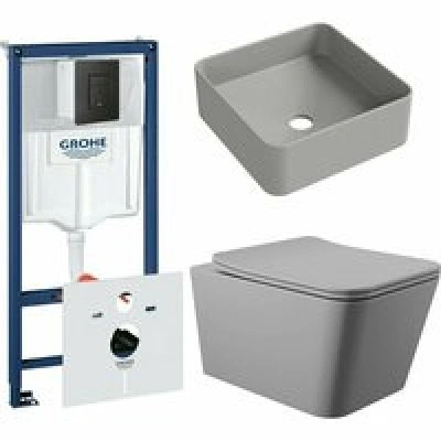 Комплект инсталляции GROHE Solido 38811KF0 с унитазом Aqueduto MACIO MACT2130 и раковиной Aqueduto ESPIRAL ESP0330 (NW0570) Комплект инсталляции GROHE Solido 38811KF0 с унитазом Aqueduto MACIO MACT2130 и раковиной Aqueduto ESPIRAL ESP0330 (NW0570)