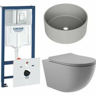 Комплект инсталляции GROHE Rapid SL 38775001 с унитазом Aqueduto OVO OVOT2130 и раковиной Aqueduto ESPIRAL D400 ESP0130 (NW0589) Комплект инсталляции GROHE Rapid SL 38775001 с унитазом Aqueduto OVO OVOT2130 и раковиной Aqueduto ESPIRAL D400 ESP0130 (NW0589)