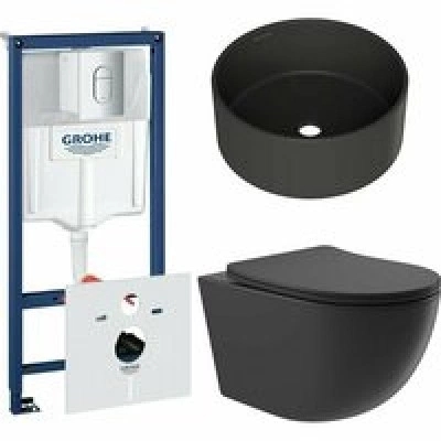 Комплект инсталляции GROHE Rapid SL NW0145/S с унитазом Aqueduto OVO OVOT2140 и раковиной Aqueduto ESPIRAL D400 ESP0140 (NW0610) Комплект инсталляции GROHE Rapid SL NW0145/S с унитазом Aqueduto OVO OVOT2140 и раковиной Aqueduto ESPIRAL D400 ESP0140 (NW0610)