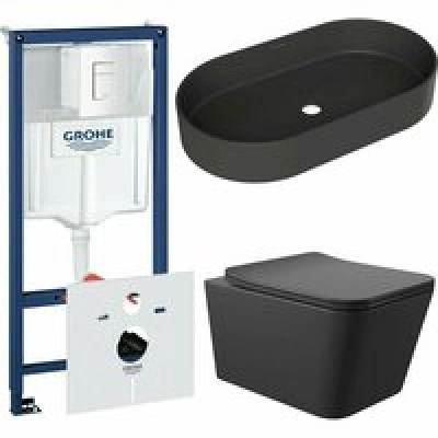 Комплект инсталляции GROHE Rapid SL 38772SH0 с унитазом Aqueduto MACIO MACT2140 и раковиной Aqueduto ESPIRAL ESP0240 (NW0627) Комплект инсталляции GROHE Rapid SL 38772SH0 с унитазом Aqueduto MACIO MACT2140 и раковиной Aqueduto ESPIRAL ESP0240 (NW0627)