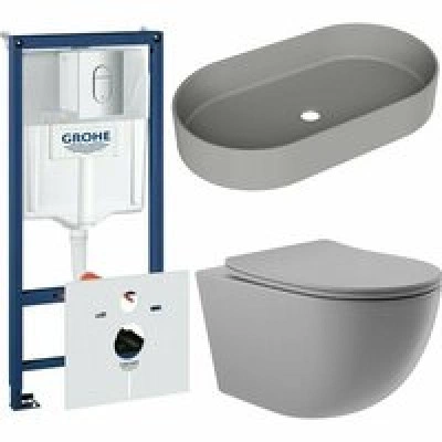 Комплект инсталляции GROHE Rapid SL NW0145/S с унитазом Aqueduto OVO OVOT2130 и раковиной Aqueduto ESPIRAL ESP0230 (NW0631) Комплект инсталляции GROHE Rapid SL NW0145/S с унитазом Aqueduto OVO OVOT2130 и раковиной Aqueduto ESPIRAL ESP0230 (NW0631)