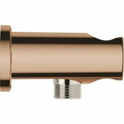 Подключение для душевого шланга GROHE Rainshower с держателем ручного душа, теплый закат, глянец (26658DA0) Подключение для душевого шланга GROHE Rainshower с держателем ручного душа, теплый закат, глянец (26658DA0)
