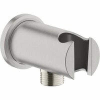 Подключение для душевого шланга GROHE Rainshower с держателем ручного душа, суперсталь (26658DC0) Подключение для душевого шланга GROHE Rainshower с держателем ручного душа, суперсталь (26658DC0)