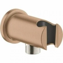 Подключение для душевого шланга GROHE Rainshower с держателем ручного душа, теплый закат, матовый (26658DL0)