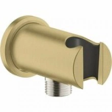 Подключение для душевого шланга GROHE Rainshower с держателем ручного душа, холодный рассвет, матовый (26658GN0)