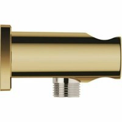 Подключение для душевого шланга GROHE Rainshower с держателем ручного душа, холодный рассвет, глянец (26659GL0) Подключение для душевого шланга GROHE Rainshower с держателем ручного душа, холодный рассвет, глянец (26659GL0)