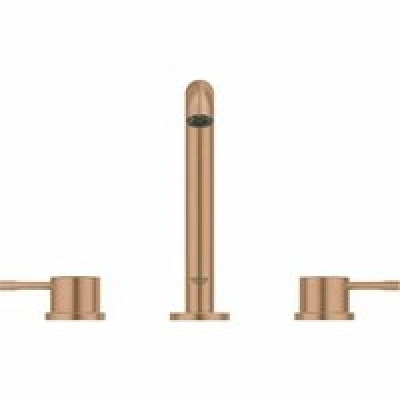 Смеситель для раковины GROHE Essence на 3 отверстия с донным клапаном, M-size, теплый закат, матовый (20296DL1) Смеситель для раковины GROHE Essence на 3 отверстия с донным клапаном, M-size, теплый закат, матовый (20296DL1)