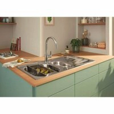 Кухонный дуршлаг GROHE многофункциональный, нержавеющая сталь, матовая (40852SD0) Кухонный дуршлаг GROHE многофункциональный, нержавеющая сталь, матовая (40852SD0)