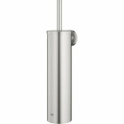 Туалетный ёршик GROHE Essentials с держателем, суперсталь (40696DC0) Туалетный ёршик GROHE Essentials с держателем, суперсталь (40696DC0)