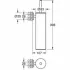 Туалетный ёршик GROHE Essentials с держателем, холодный рассвет, глянец (40696GL0) Туалетный ёршик GROHE Essentials с держателем, холодный рассвет, глянец (40696GL0)
