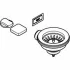 Сливной гарнитур GROHE для кухонной мойки с 1 чашей, теплый закат, матовый (40996DL0) Сливной гарнитур GROHE для кухонной мойки с 1 чашей, теплый закат, матовый (40996DL0)