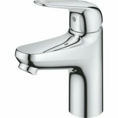 Смеситель для раковины GROHE Euroeco с донным клапаном, размер S, хром (24258001) Смеситель для раковины GROHE Euroeco с донным клапаном, размер S, хром (24258001)