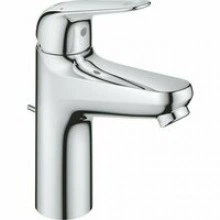 Смеситель для раковины GROHE Euroeco с донным клапаном, размер M, хром (24265001)