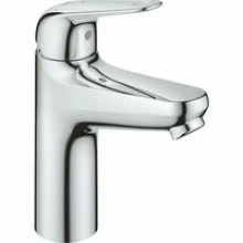 Смеситель для раковины GROHE Euroeco, с донным клапанном, размер M, хром (24269001)