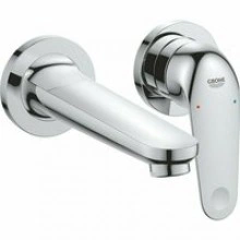 Смеситель для раковины GROHE Euroeco скрытого монтажа, хром (24274001)