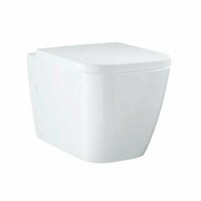 Унитаз подвесной GROHE Clova Ceramic Square, альпин-белый (39908000) Унитаз подвесной GROHE Clova Ceramic Square, альпин-белый (39908000)