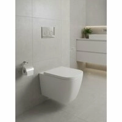 Унитаз подвесной GROHE Clova Ceramic Square, альпин-белый (39908000) Унитаз подвесной GROHE Clova Ceramic Square, альпин-белый (39908000)