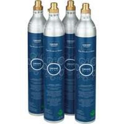 Комплект баллонов с углекислым газом, GROHE Blue, 425 г., 4 шт., (40422000) Комплект баллонов с углекислым газом, GROHE Blue, 425 г., 4 шт., (40422000)